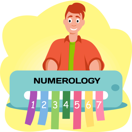 Numerology cuts a person into small numbers.